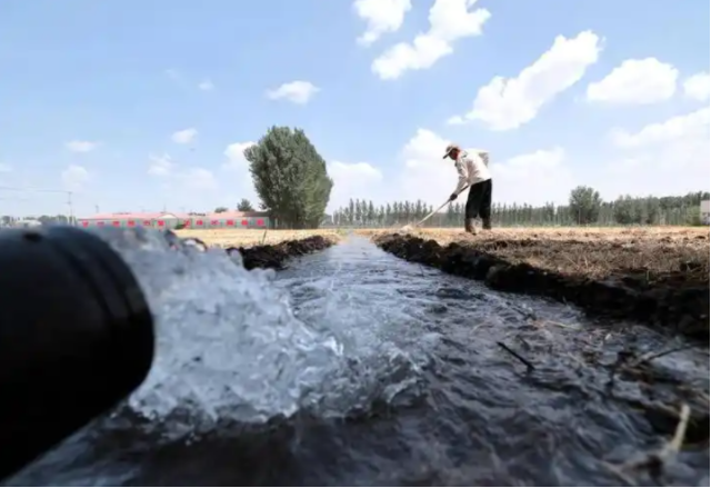 采取活躍措施經過調度水源抗旱噴防等方式竭盡全力保夏收